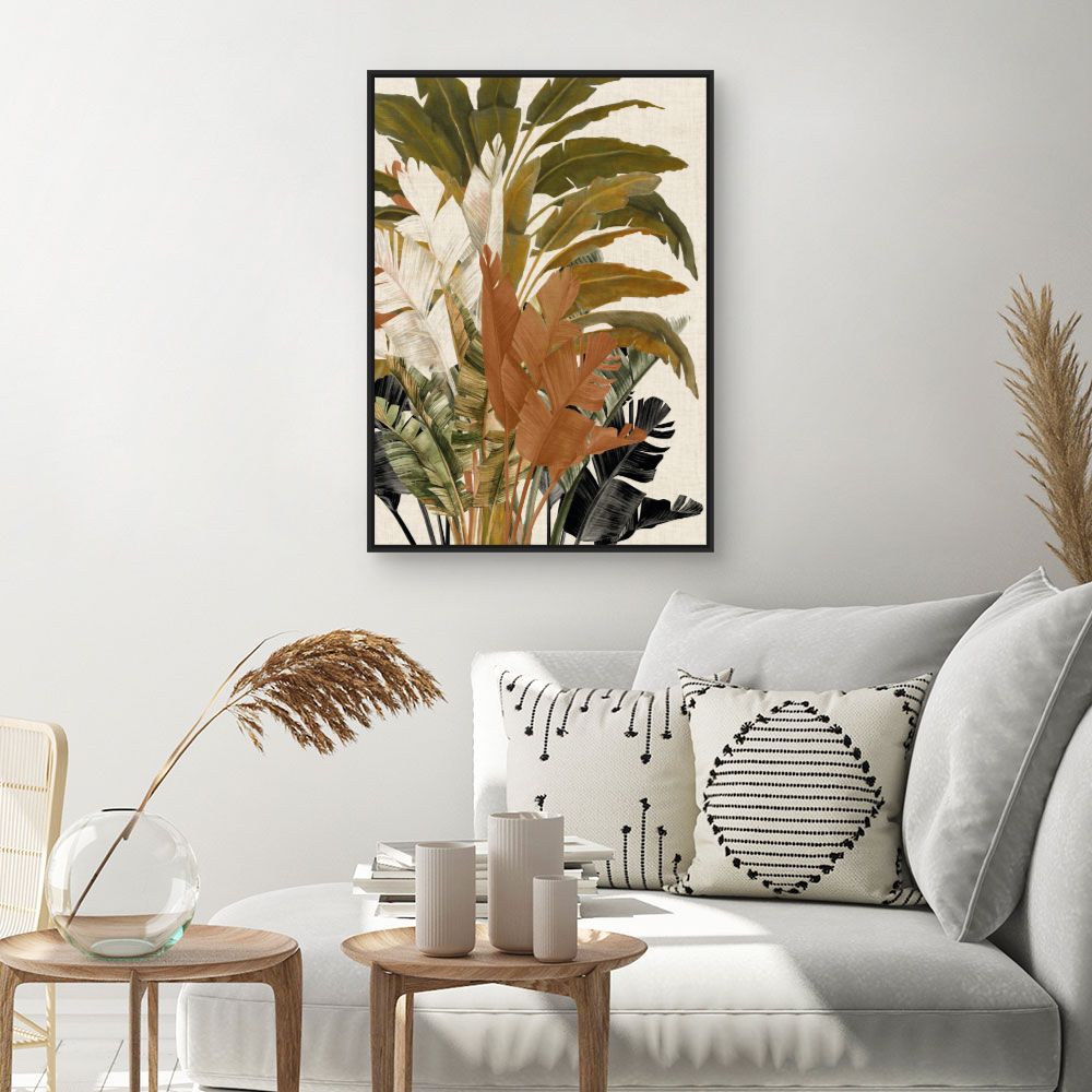 Tableau Feuillage exotique