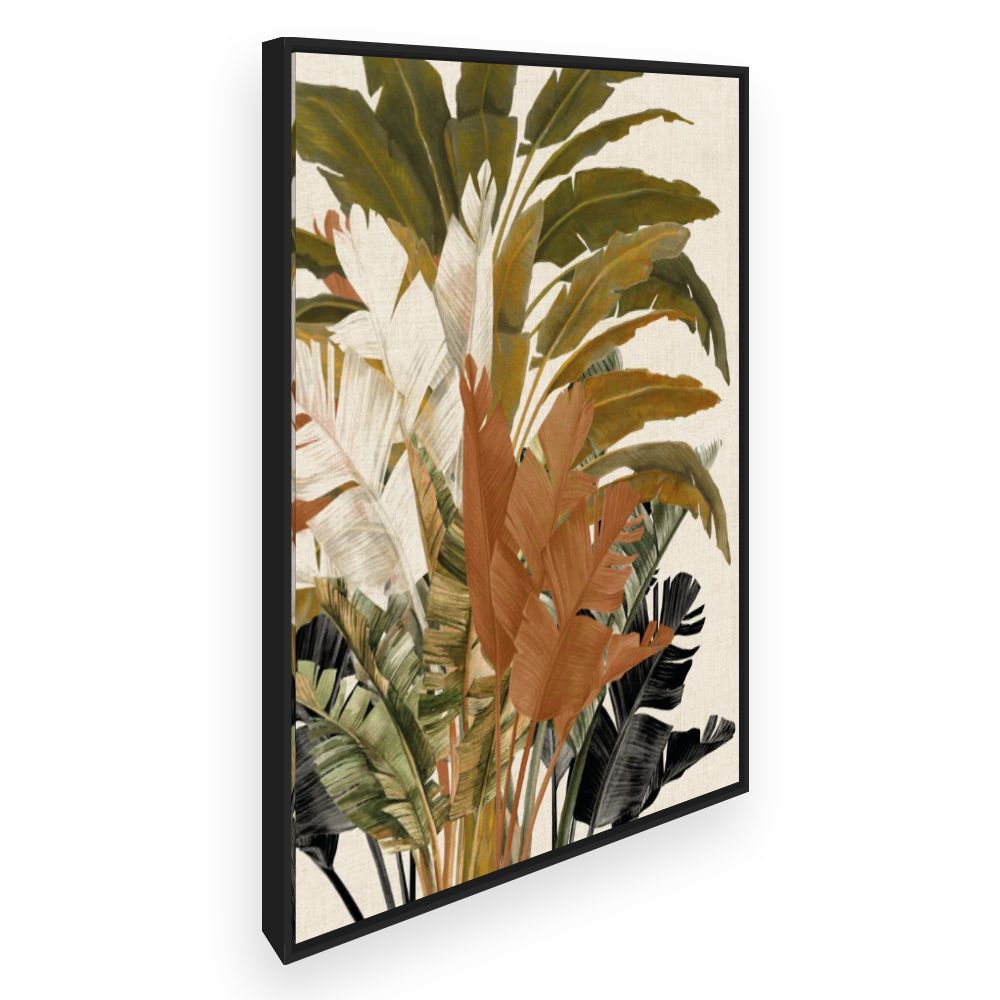 Toile Feuillage exotique