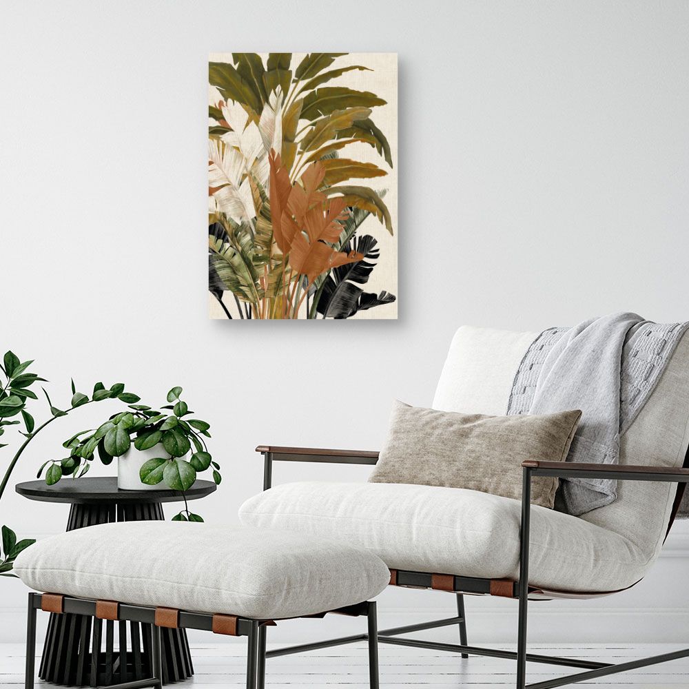 Tableau Feuillage exotique