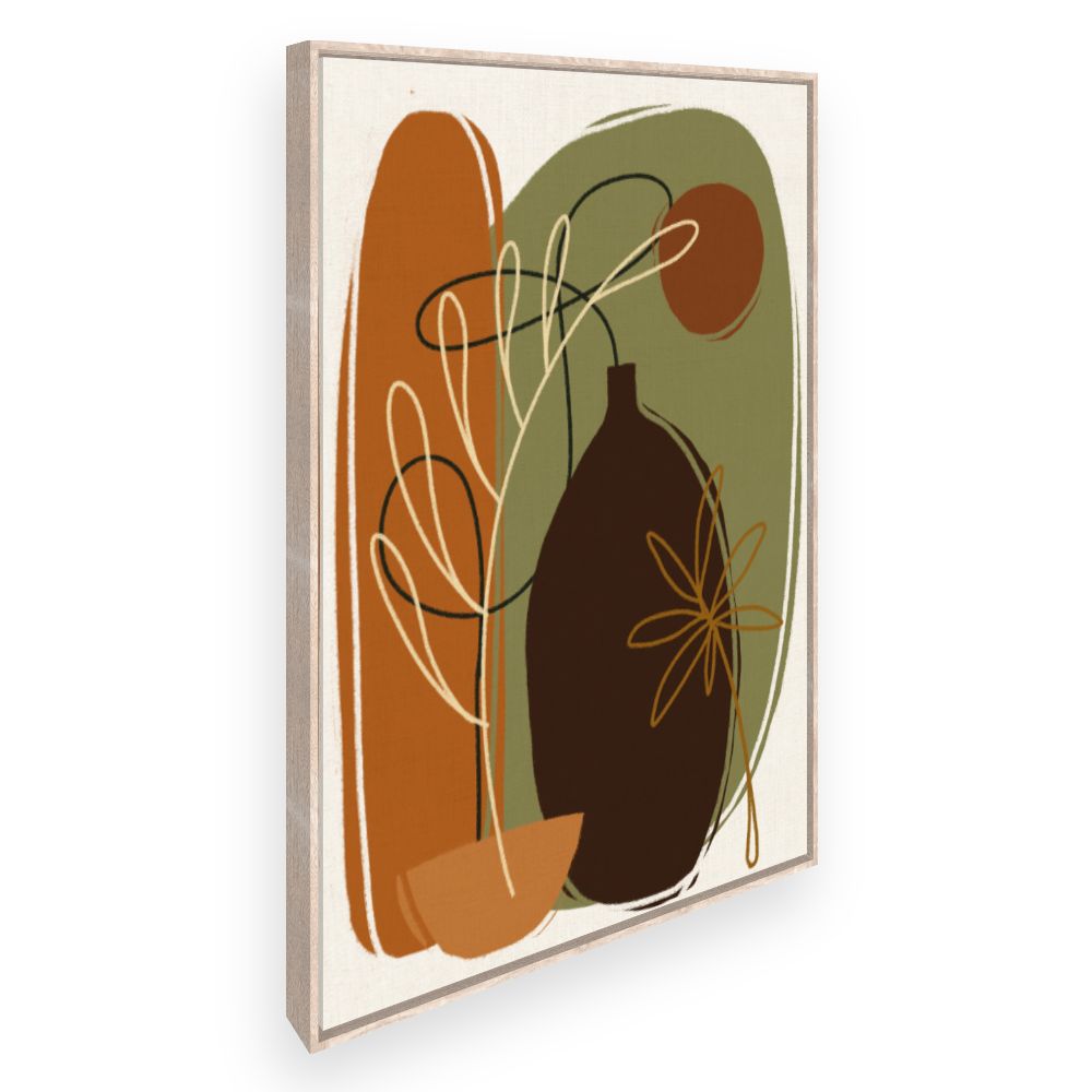 Toile Formes abstraites naturelles