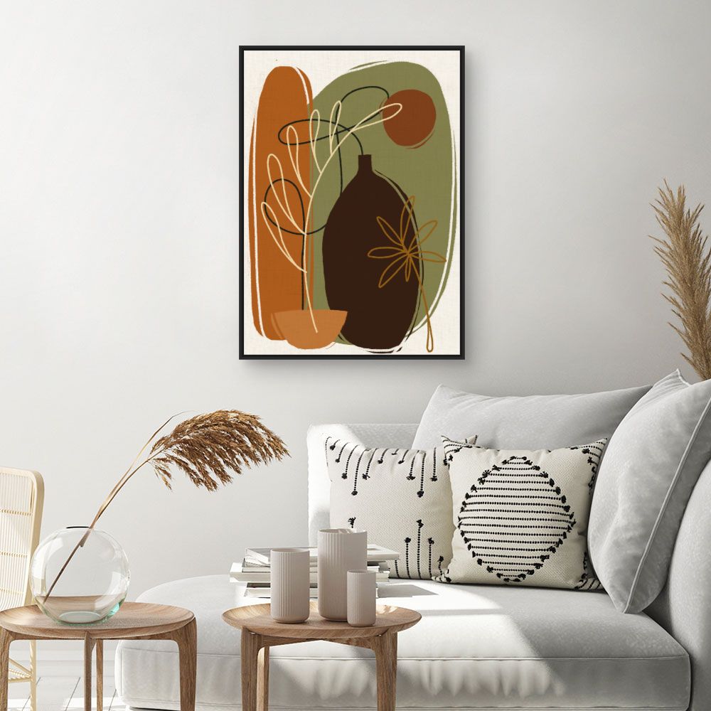 Tableau Formes abstraites naturelles