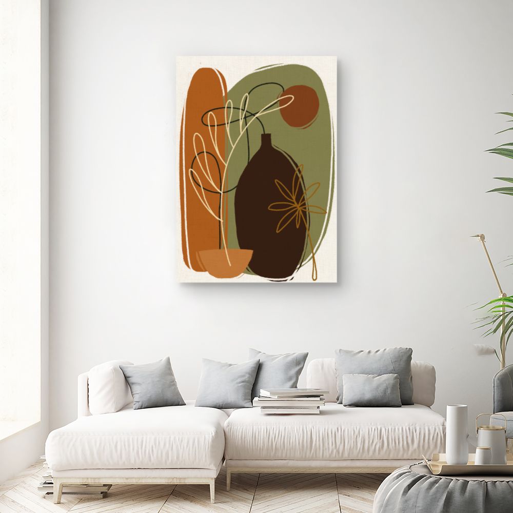 Tableau Formes abstraites naturelles