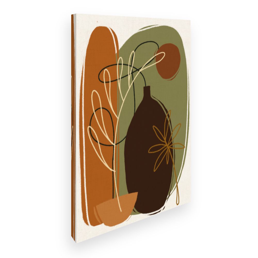 Toile Formes abstraites naturelles