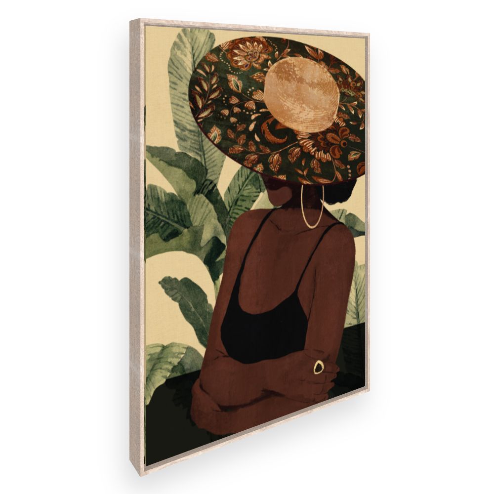 Toile Chapeau élégant