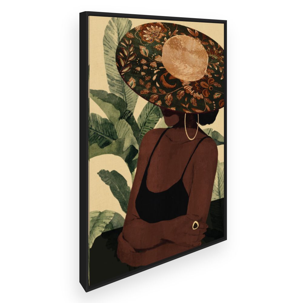 Toile Chapeau élégant