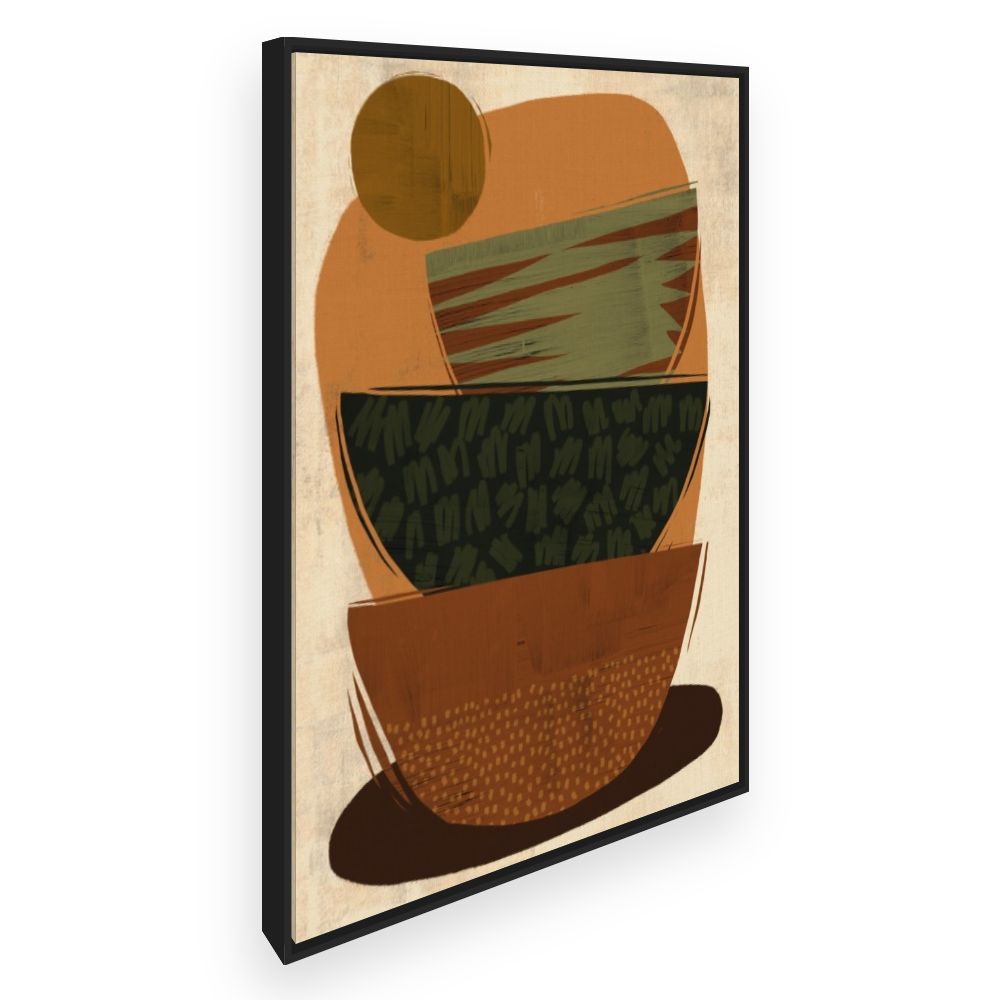 Toile Équilibre terreux