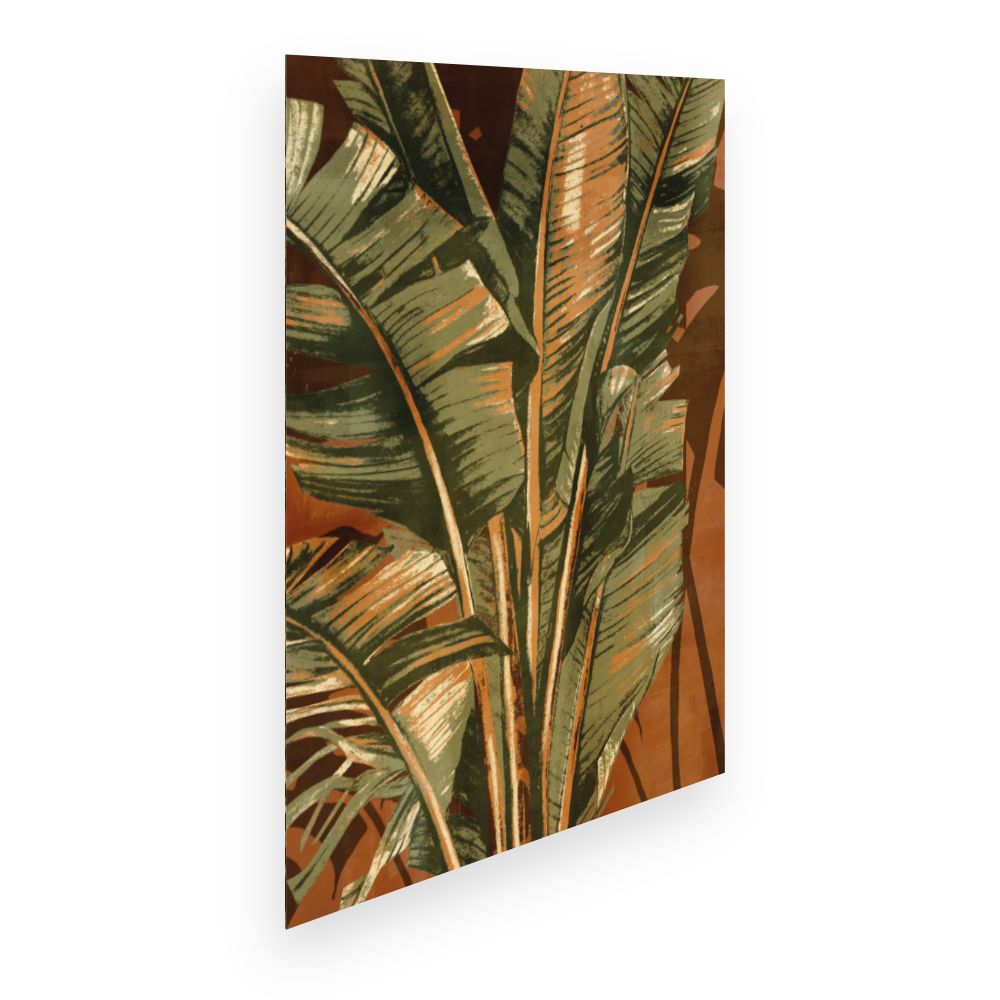 Affiche Feuilles exotiques