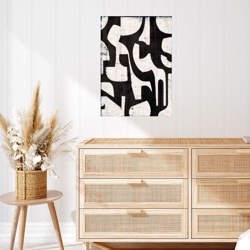 Affiche Formes abstraites dynamiques