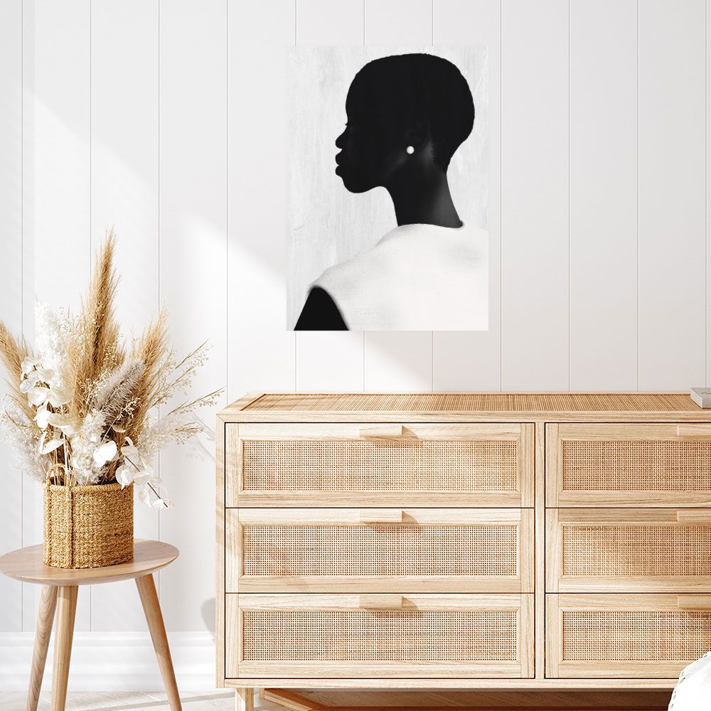 Affiche Élégance en silhouette