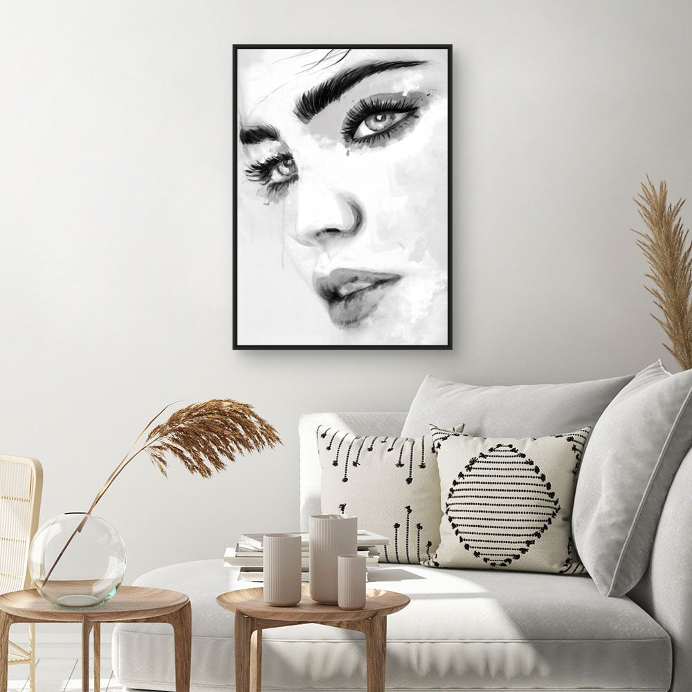 Tableau Regard captivant