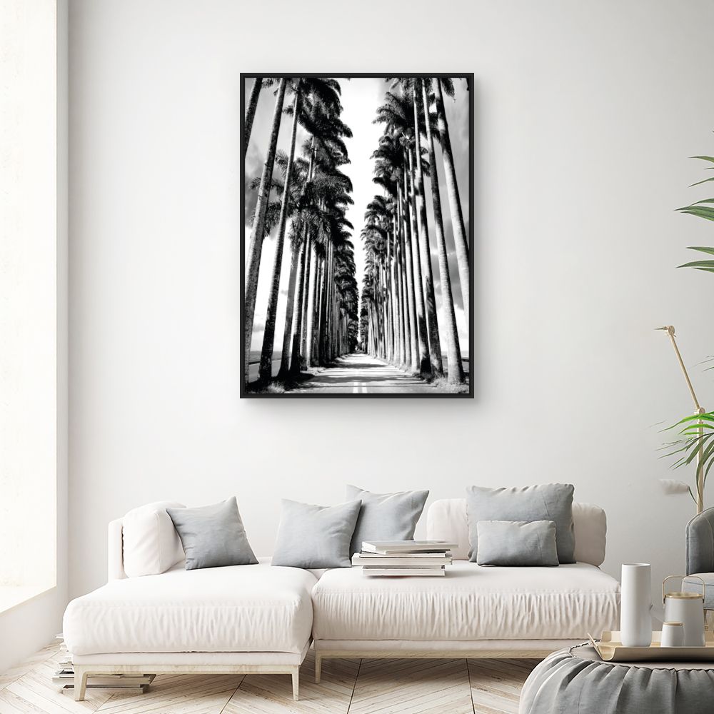 Tableau Allée de palmiers
