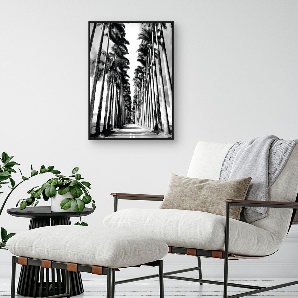 Tableau Allée de palmiers