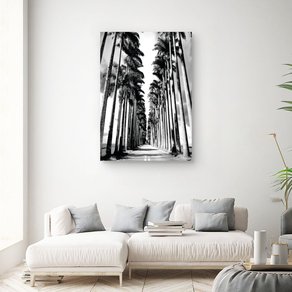Tableau Allée de palmiers