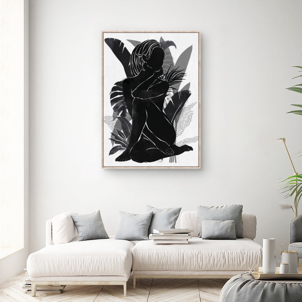 Tableau Silhouette élégante