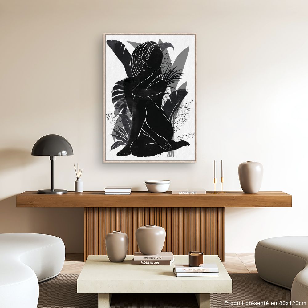 Tableau Silhouette élégante