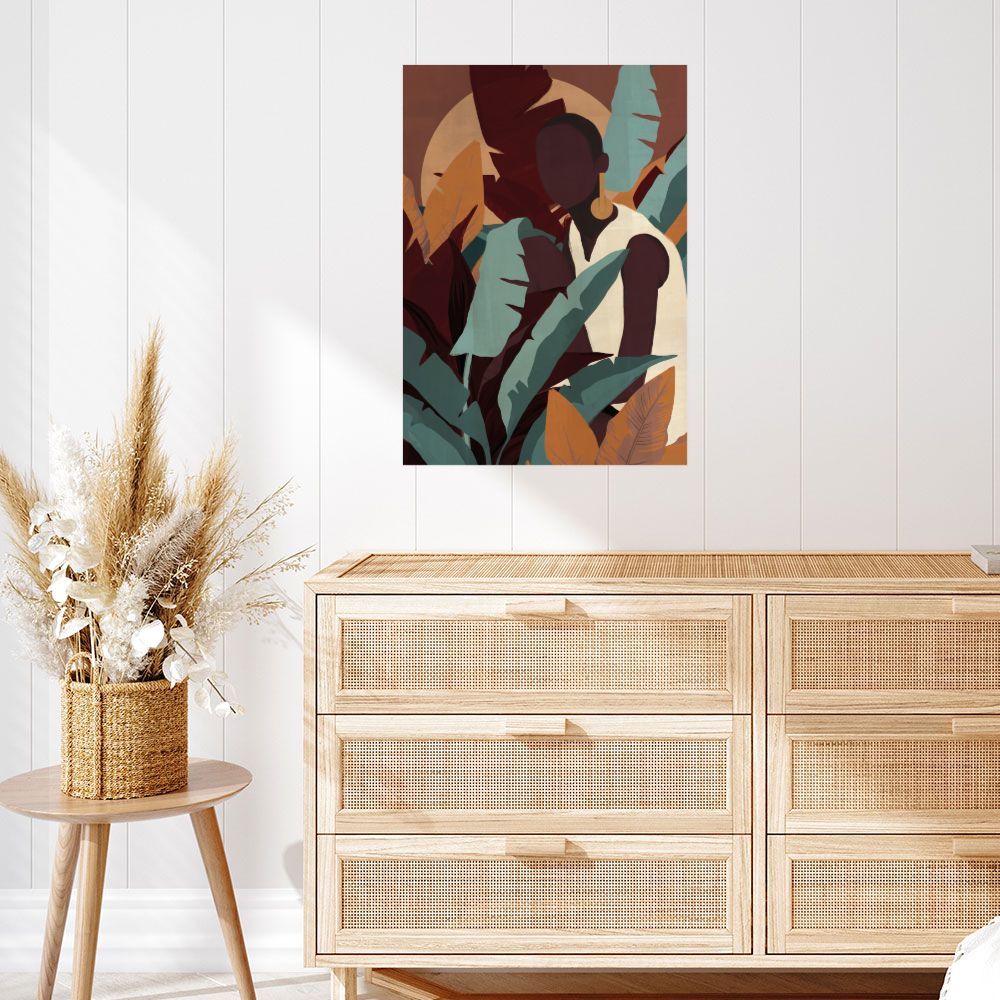 Affiche Élégance tropicale