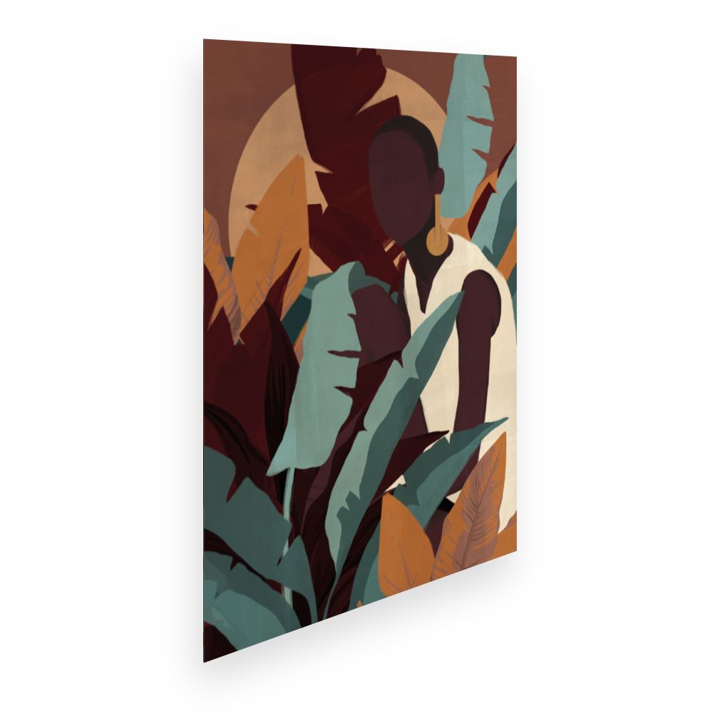Affiche Élégance tropicale