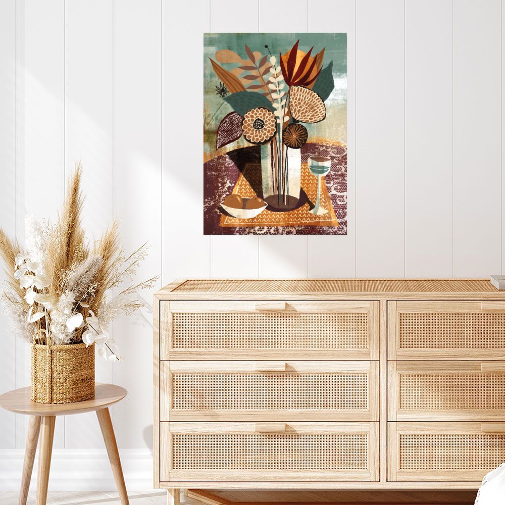 Affiche Bouquet artistique