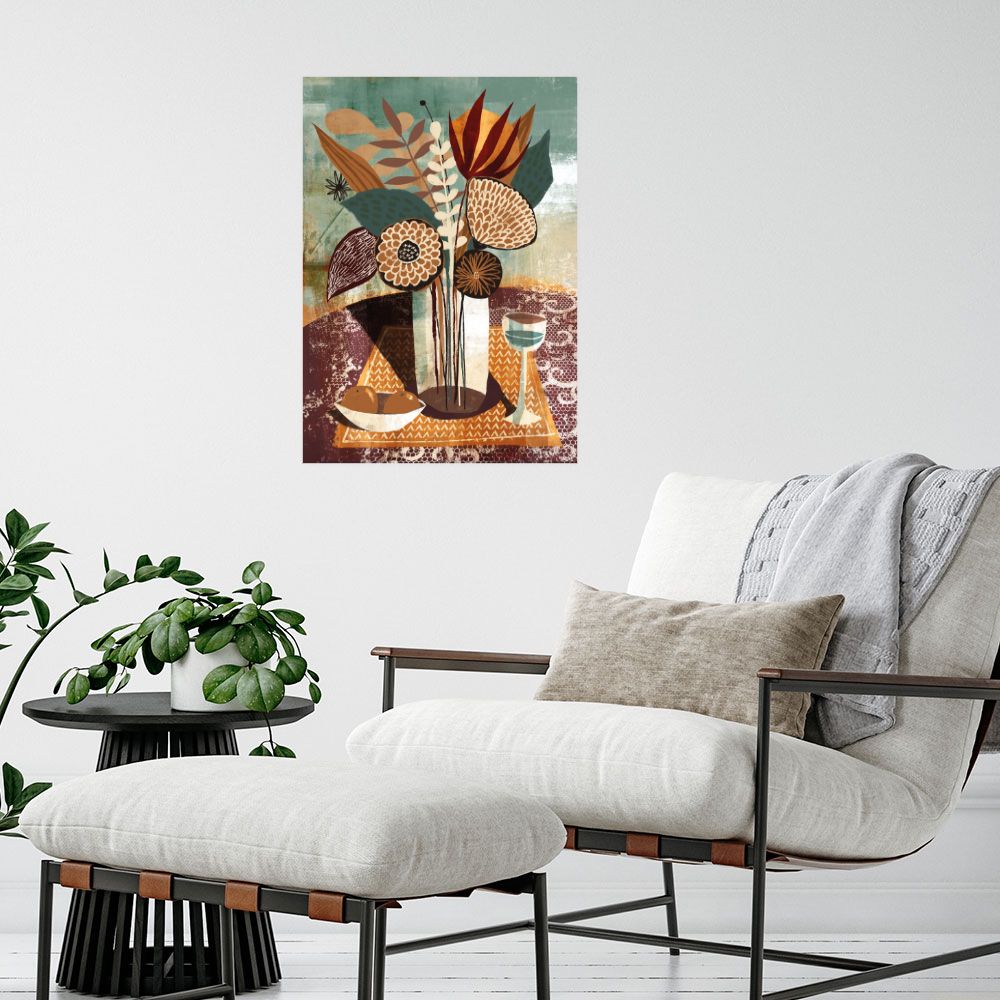 Affiche Bouquet artistique