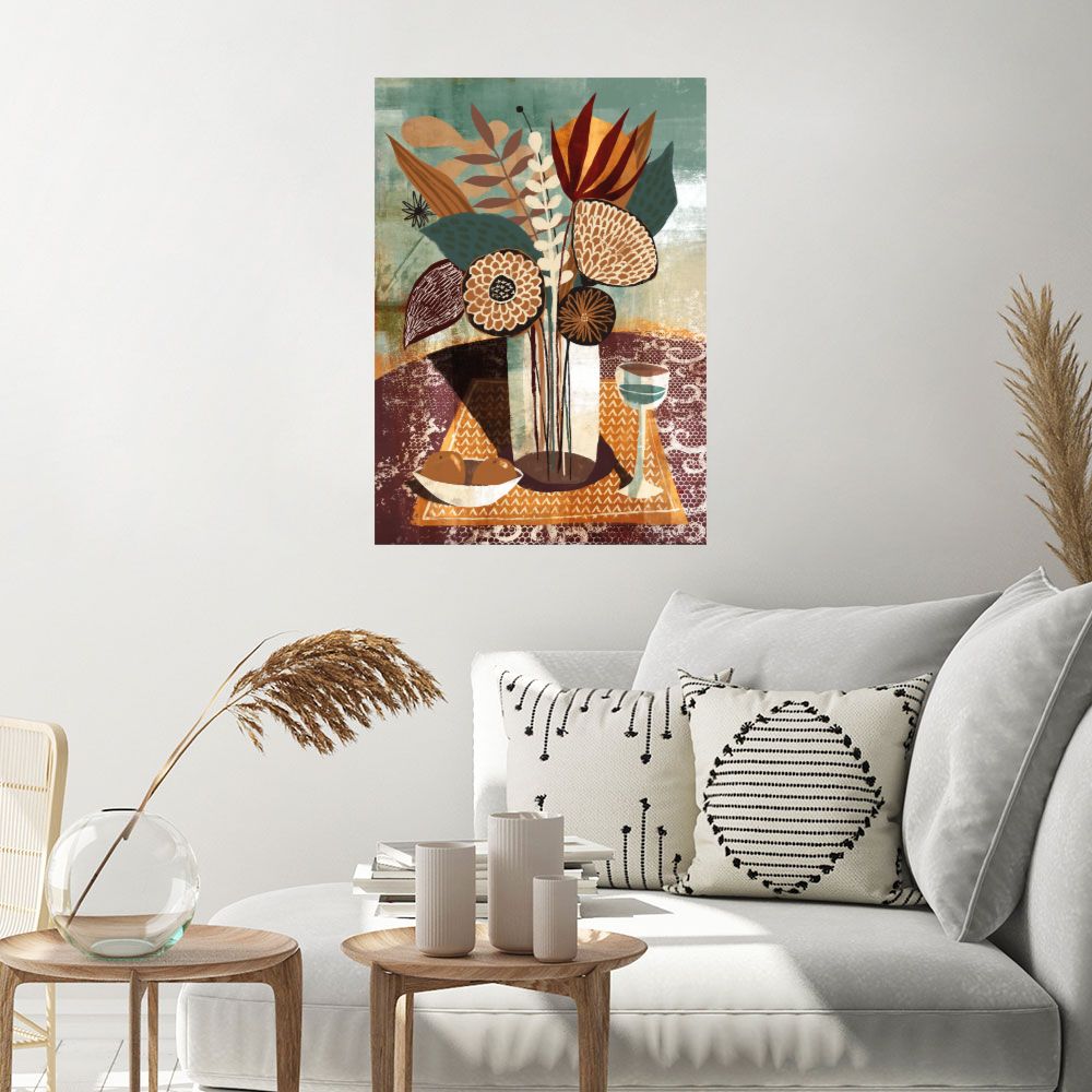 Affiche Bouquet artistique