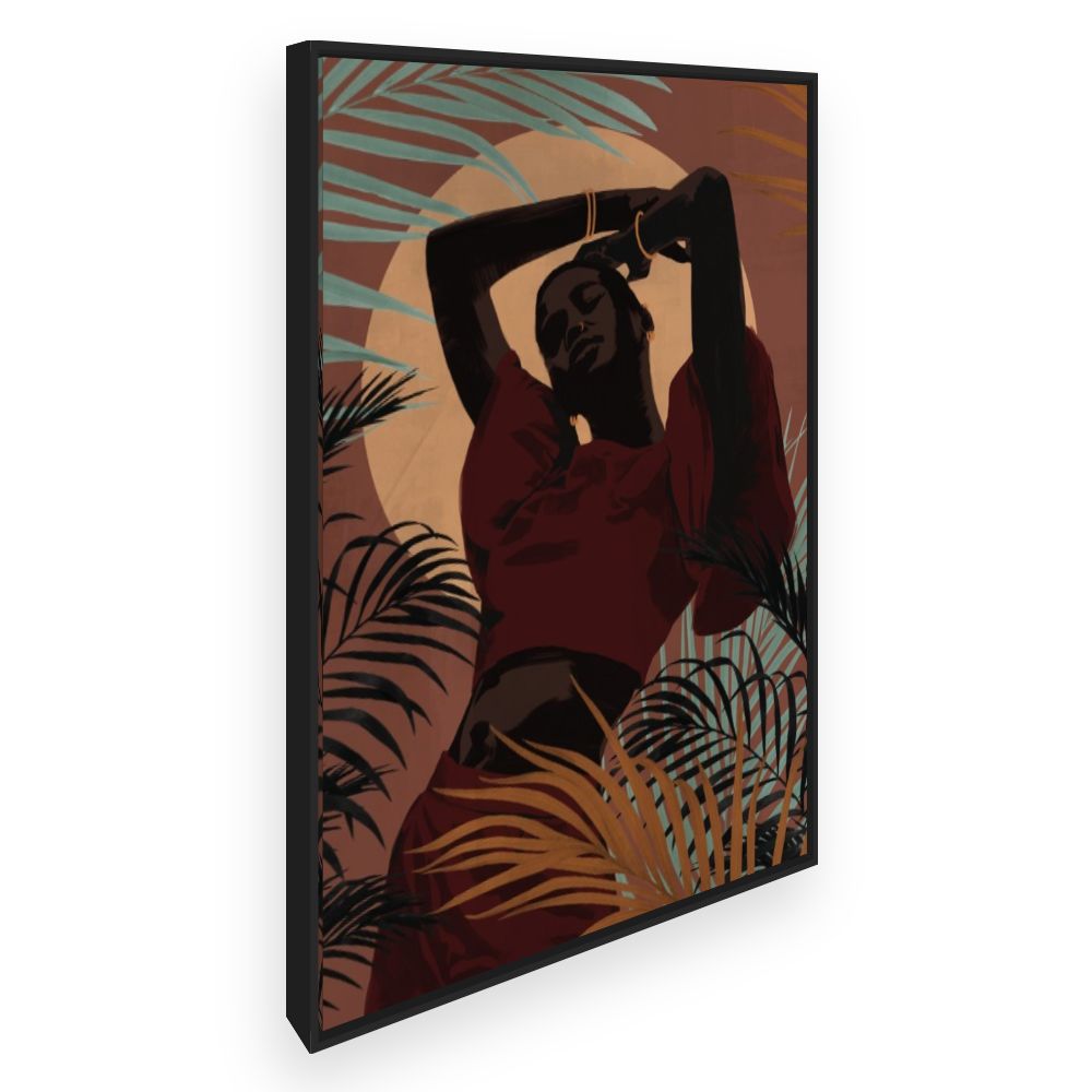 Toile Silhouette élégante