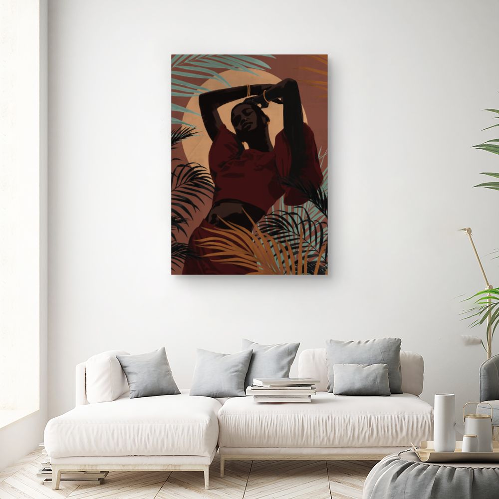 Tableau Silhouette élégante