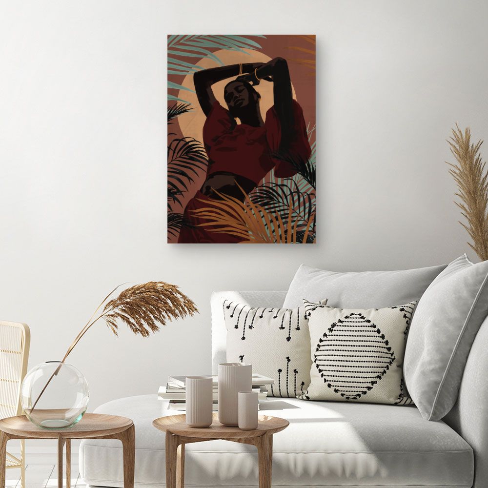 Tableau Silhouette élégante