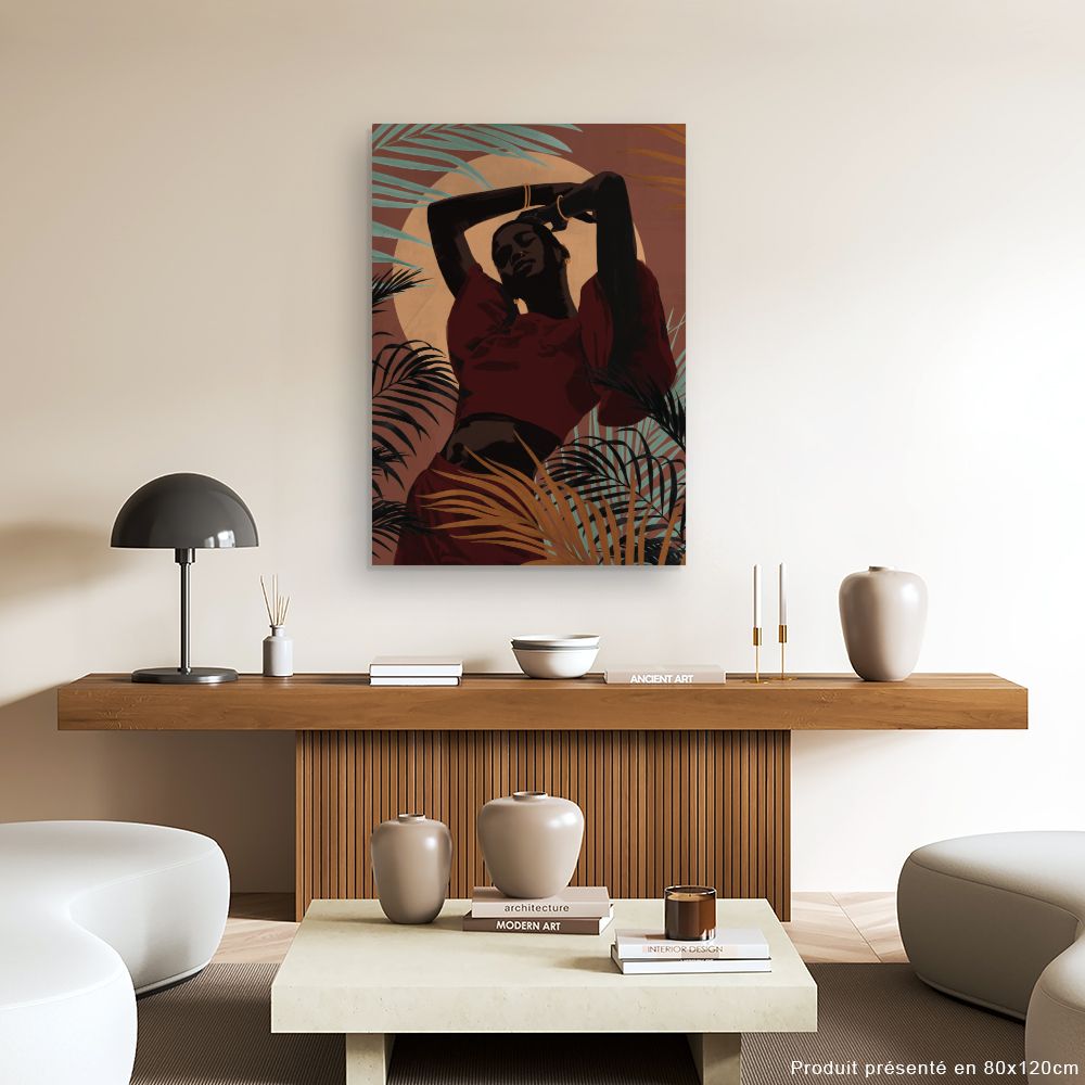 Tableau Silhouette élégante