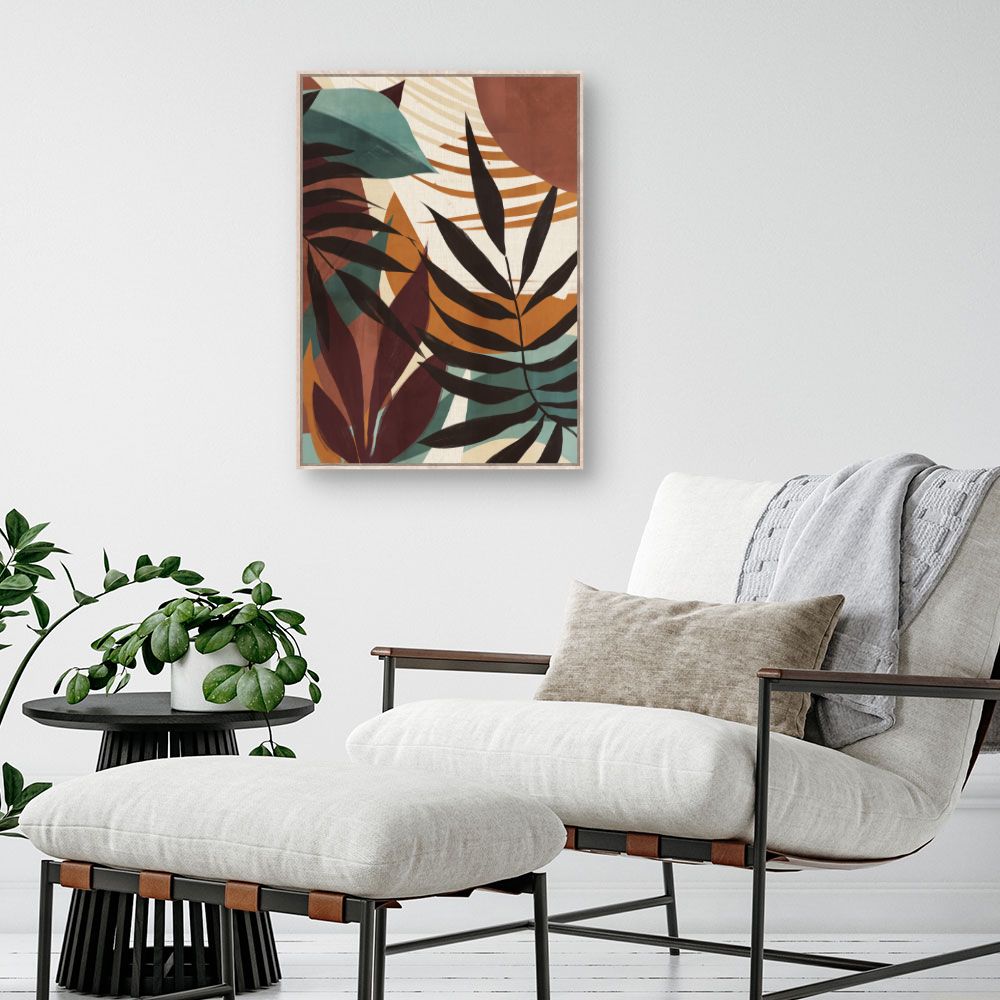 Tableau Feuillage tropical
