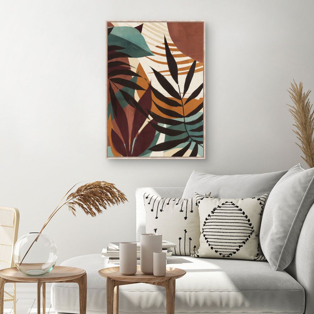 Tableau Feuillage tropical
