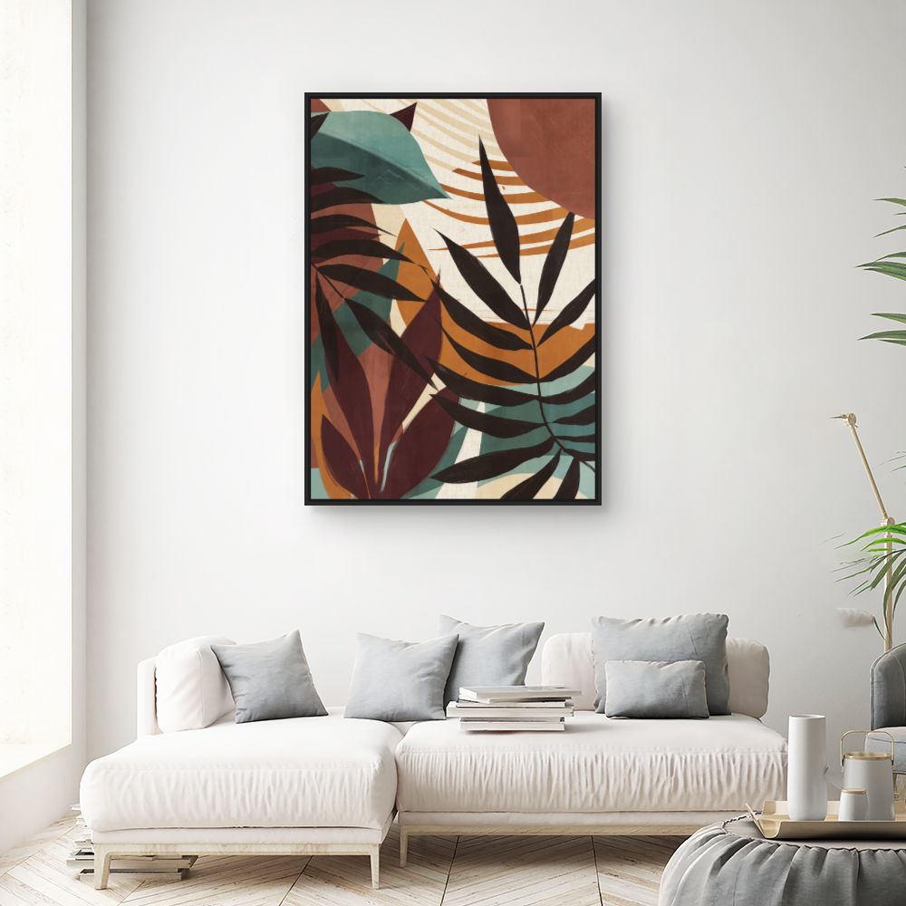 Tableau Feuillage tropical