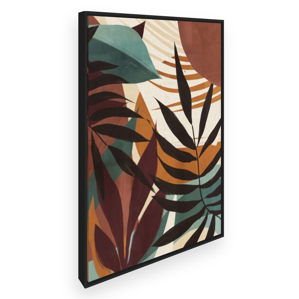 Toile Feuillage tropical