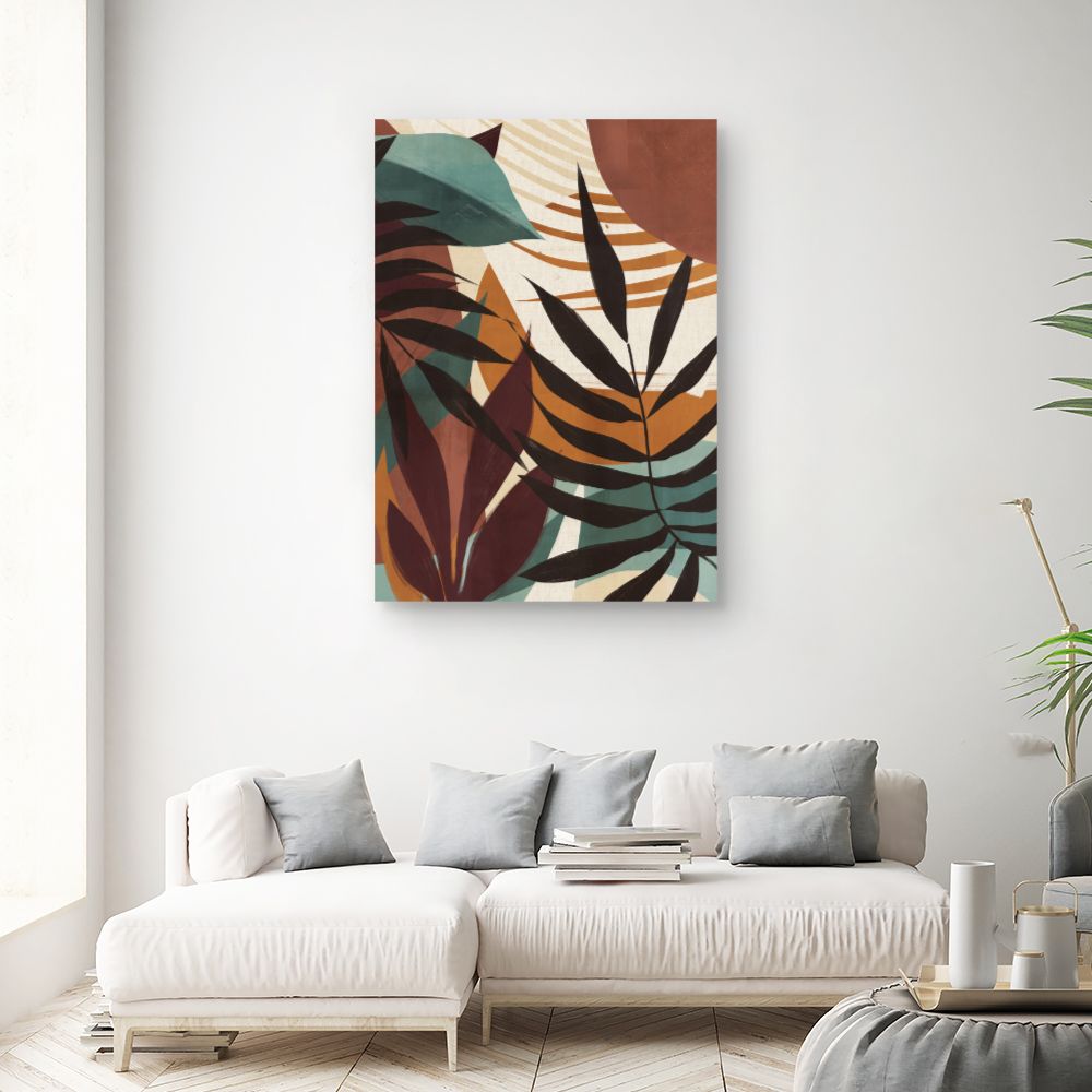 Tableau Feuillage tropical