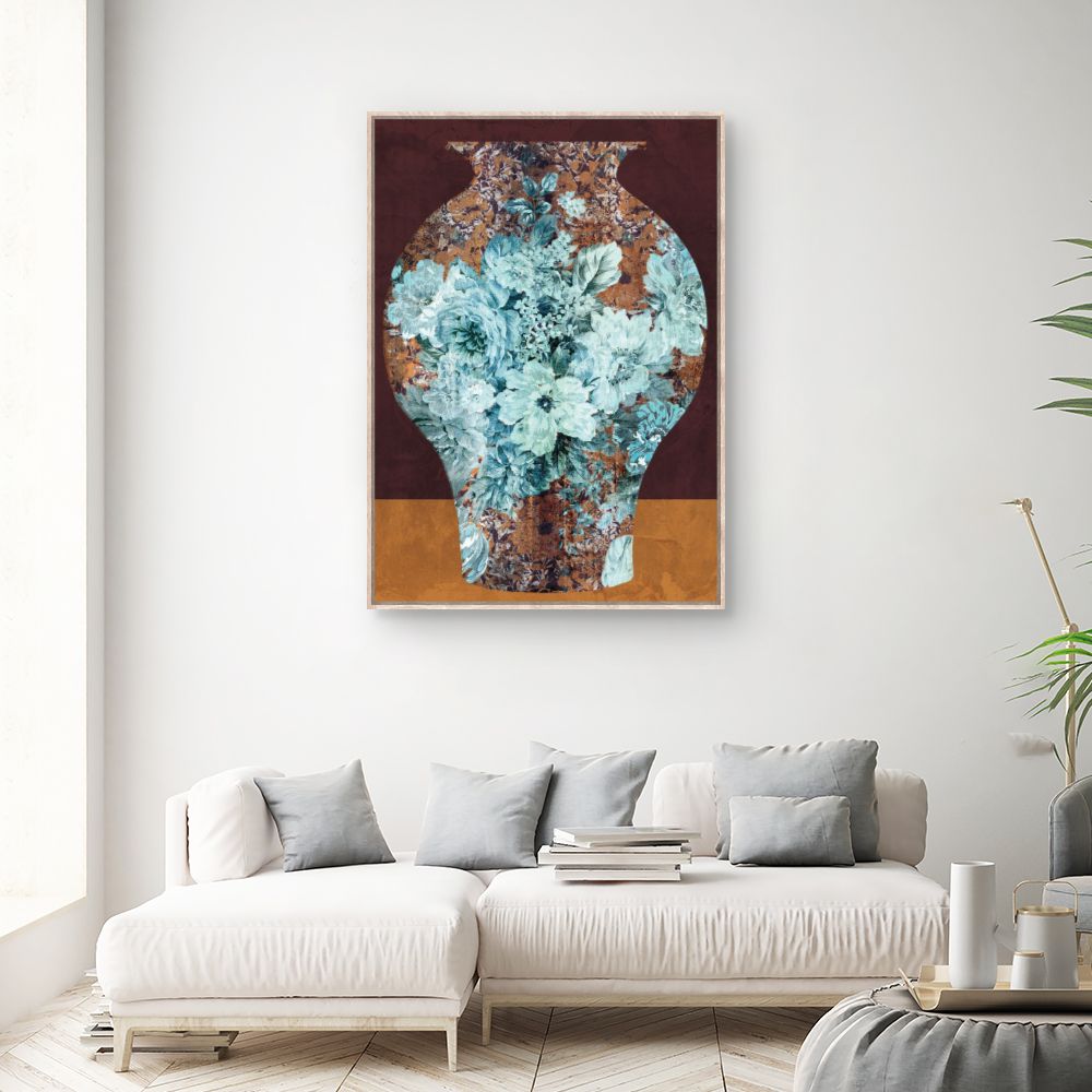 Tableau Vase fleuri élégant