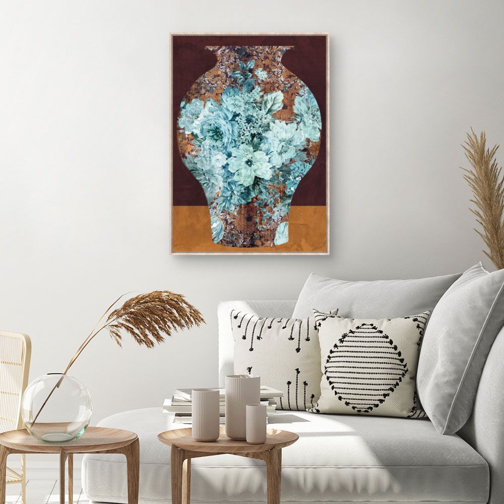 Tableau Vase fleuri élégant
