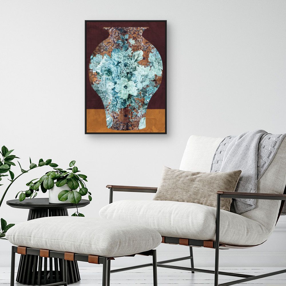 Tableau Vase fleuri élégant