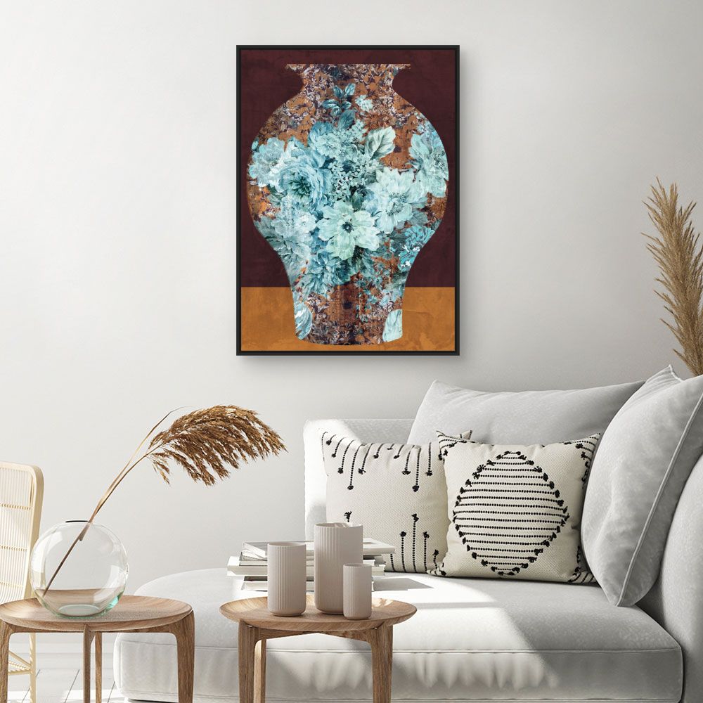 Tableau Vase fleuri élégant