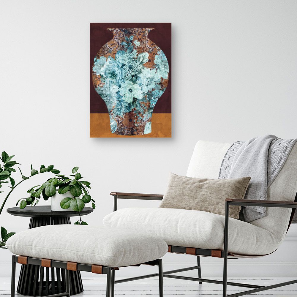 Tableau Vase fleuri élégant