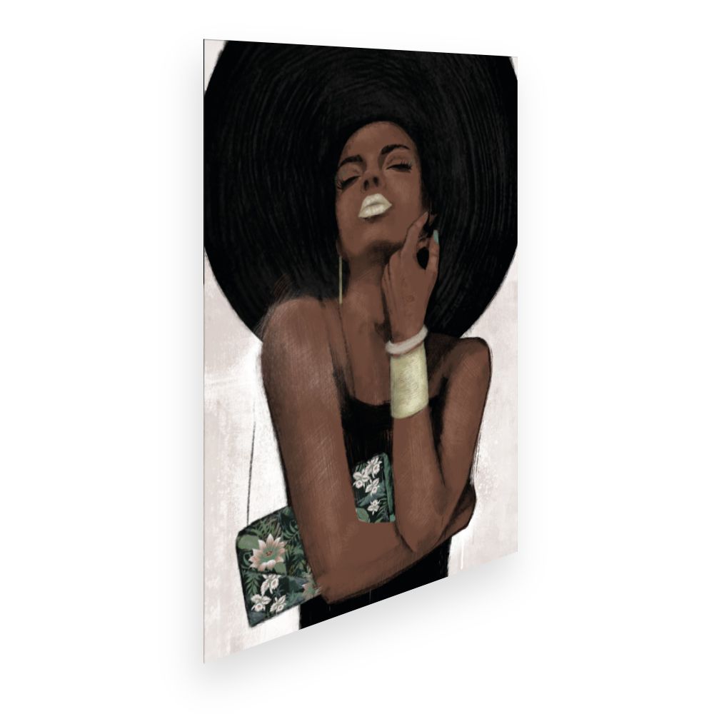 Affiche Élégance mystérieuse