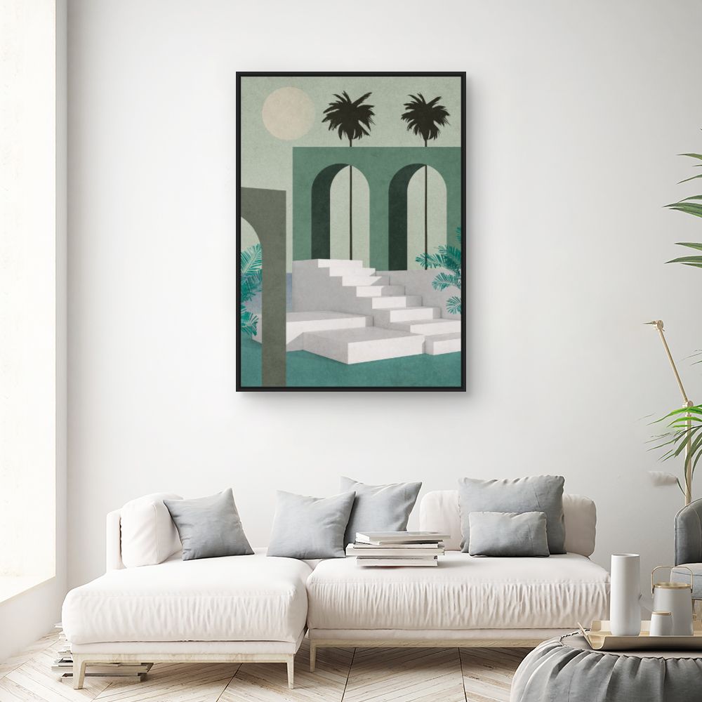 Tableau Oasis architecturale