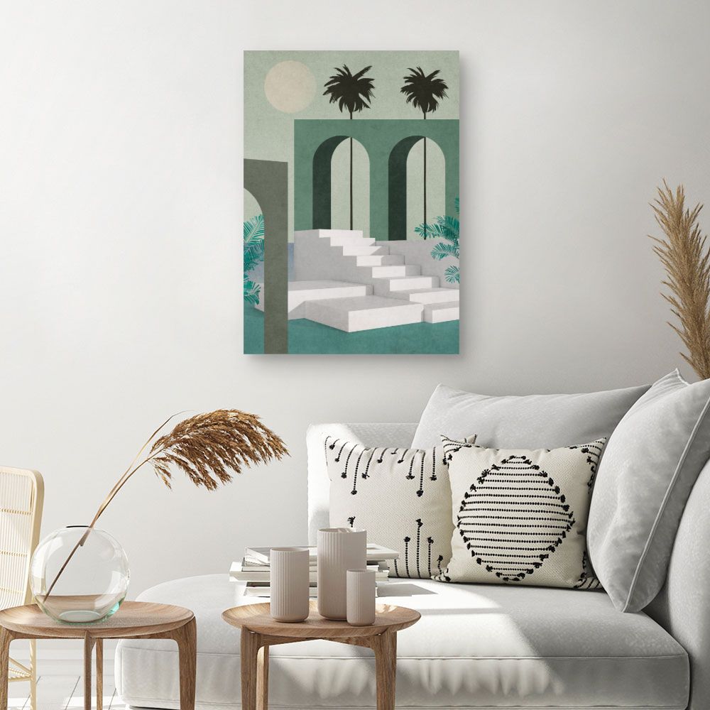 Tableau Oasis architecturale