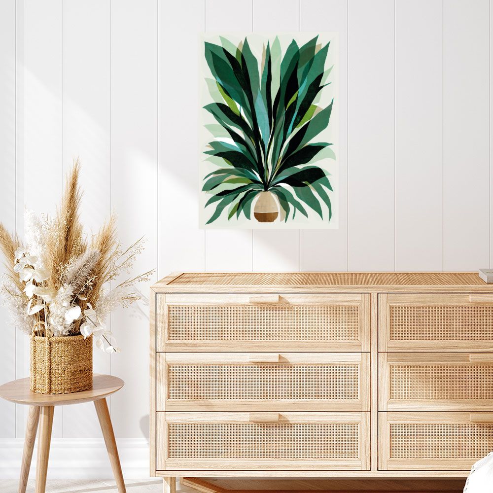 Affiche Feuilles luxuriantes