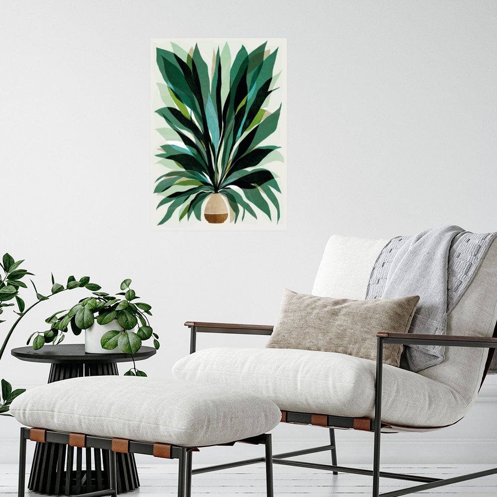 Affiche Feuilles luxuriantes