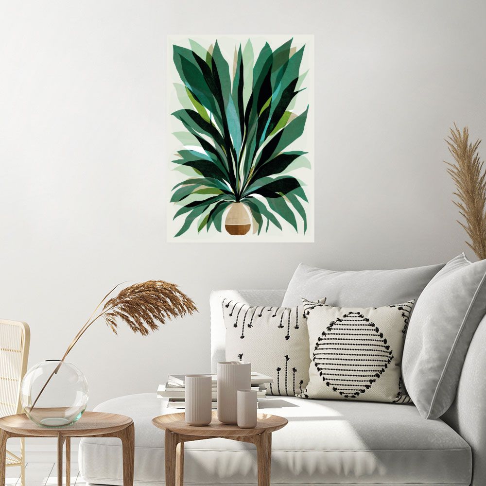 Affiche Feuilles luxuriantes