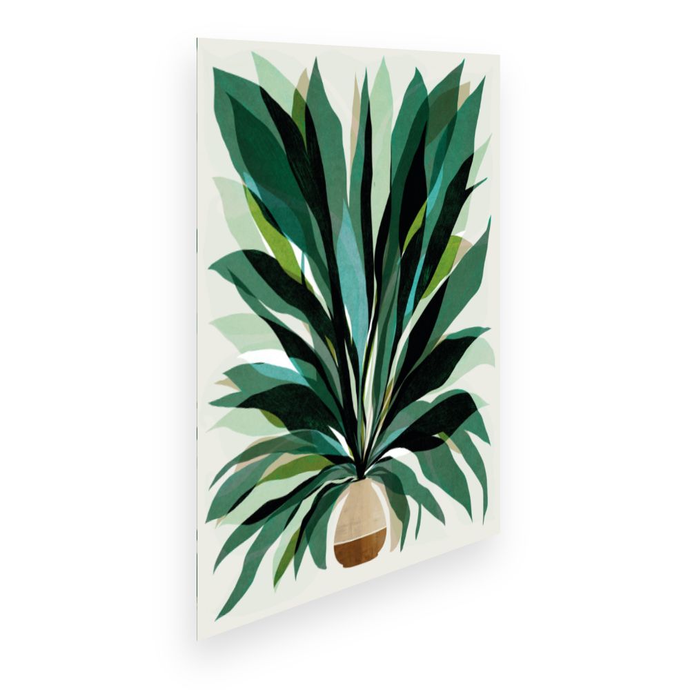 Affiche Feuilles luxuriantes