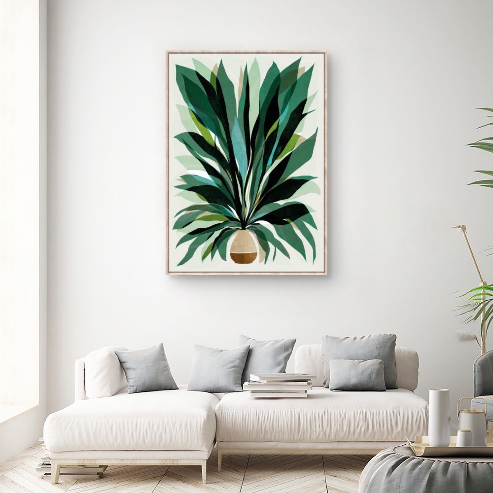 Tableau Feuillage luxuriant