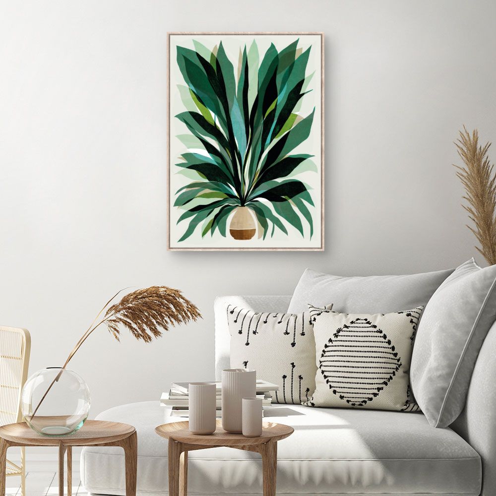 Tableau Feuillage luxuriant