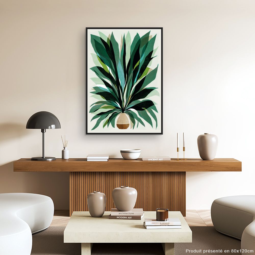 Tableau Feuillage luxuriant