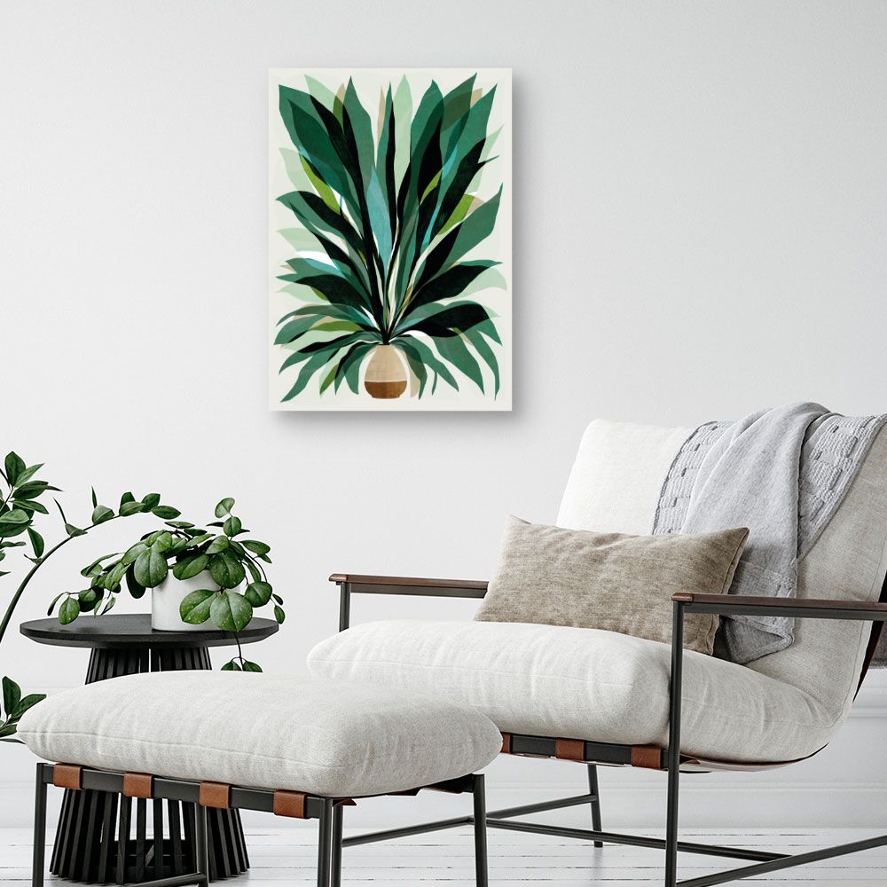 Tableau Feuillage luxuriant