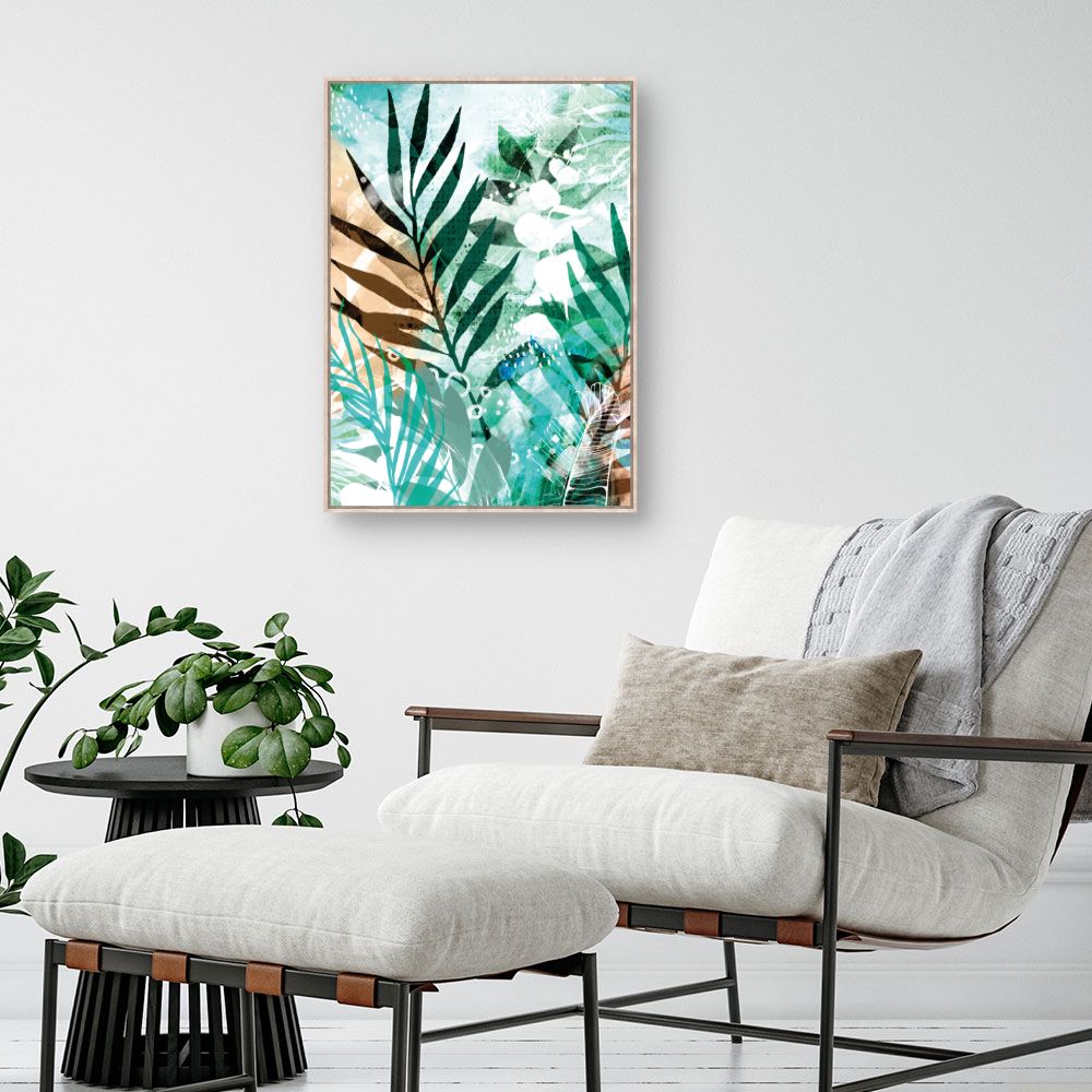 Tableau Feuillage tropical